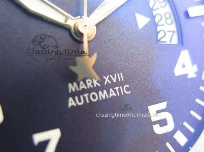 MIROTIME 0410 Mark XVII Le Petit Prince MK Maker 1:1 Best Edition SS Blue Dial A2892 On Brown Leather Strap GoodFit 7379